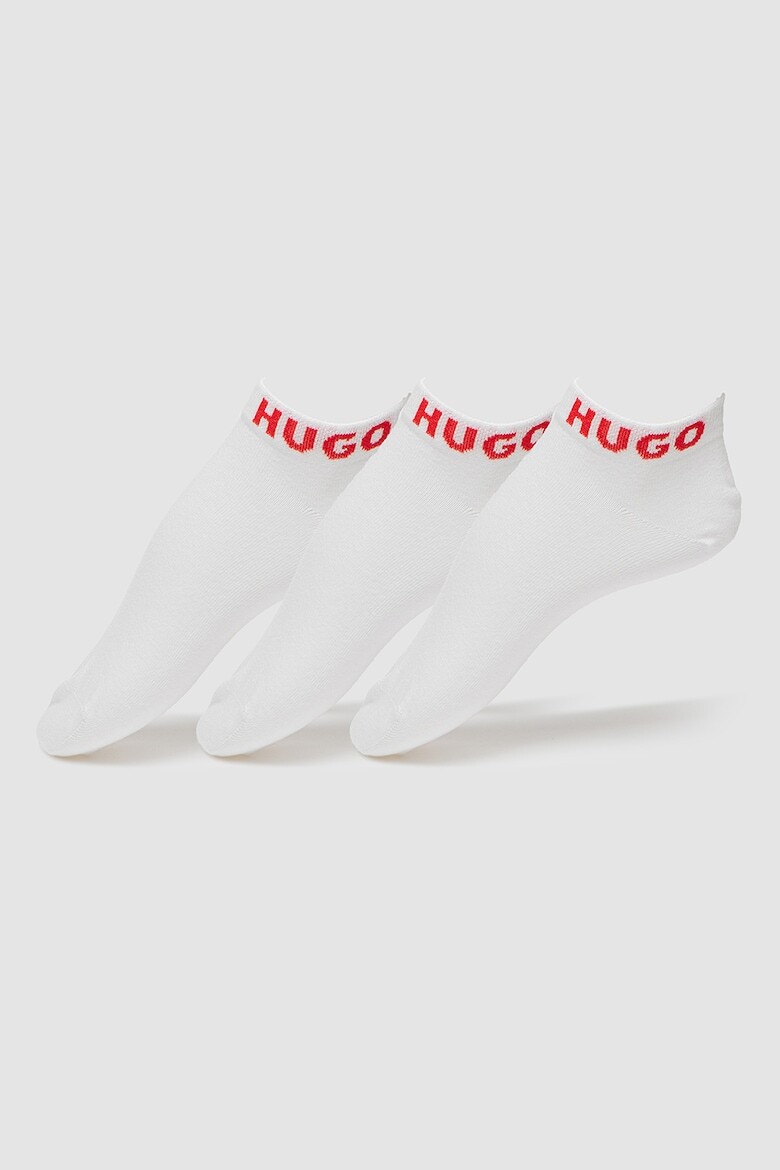 

Носки с хлопком - 3 пары Hugo, красный