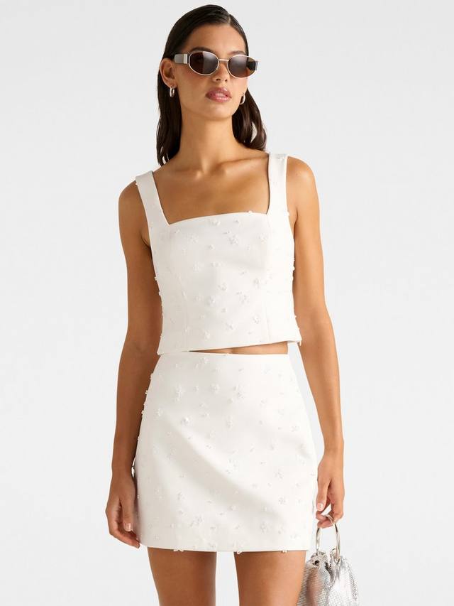 

Топ Margot без рукавов с декоративными элементами Forever New, Porcelain