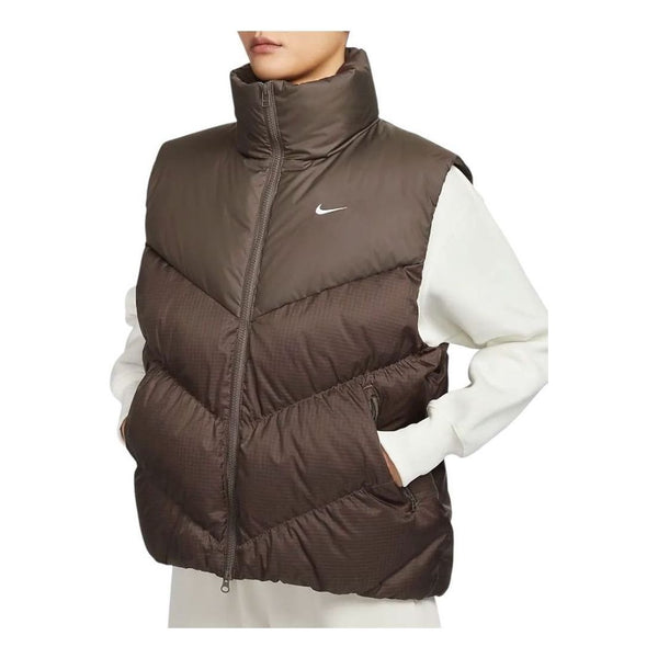 

Жилет sportswear storm-fit windpuffer 'brown' Nike, коричневый