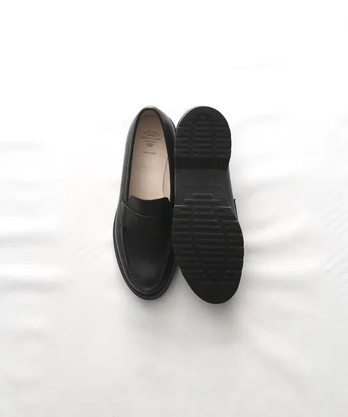 Мужские кожаные лоферы Foot the coacher FT BLK SOLE чёрные — фото 2