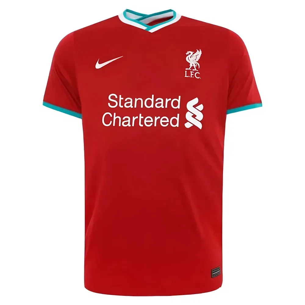 Футбольная форма Liverpool Kids Home 2020-2021 Liverpool Fc, красный — фото 2