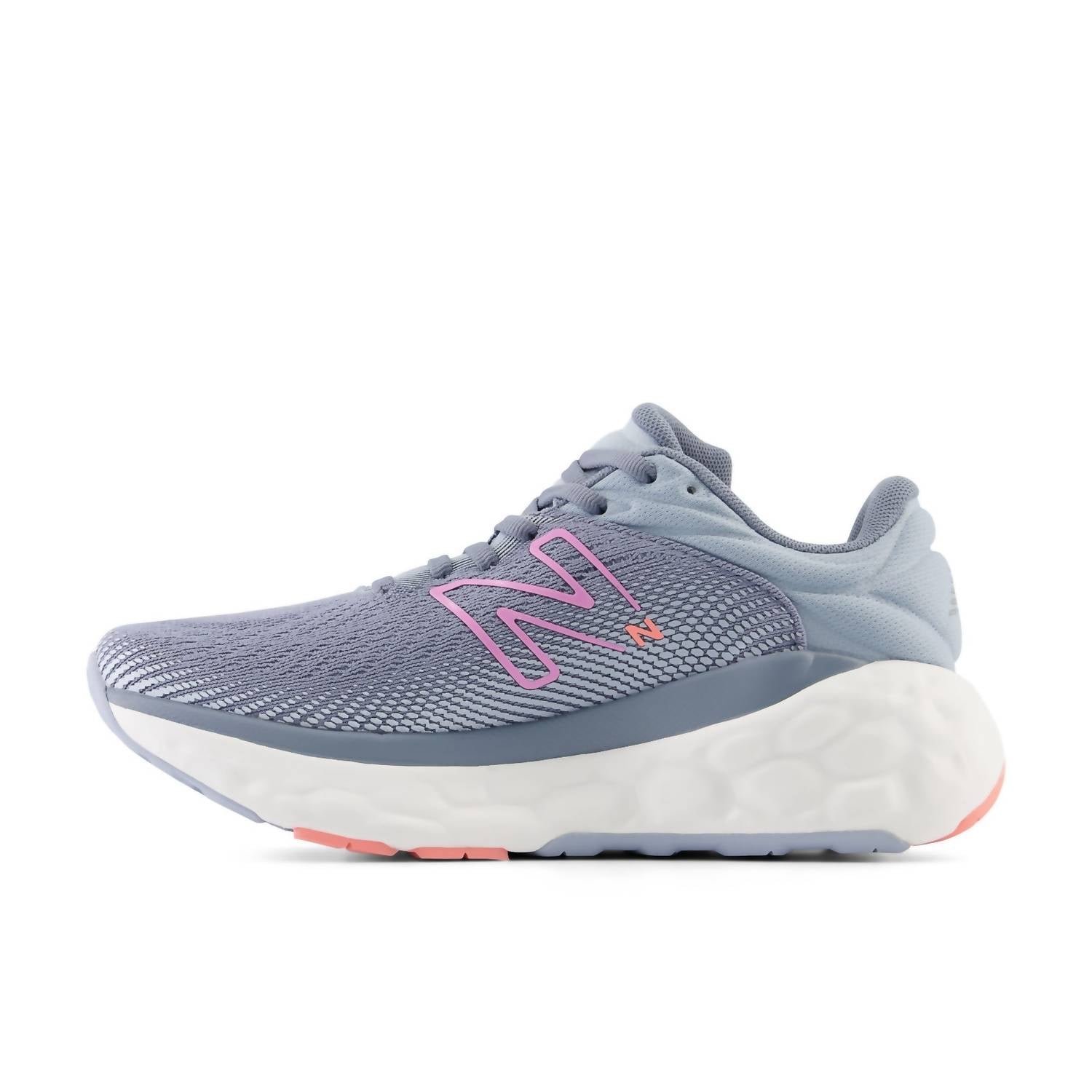Женские беговые кроссовки Fresh Foam в сером цвете New Balance, серый — фото 4