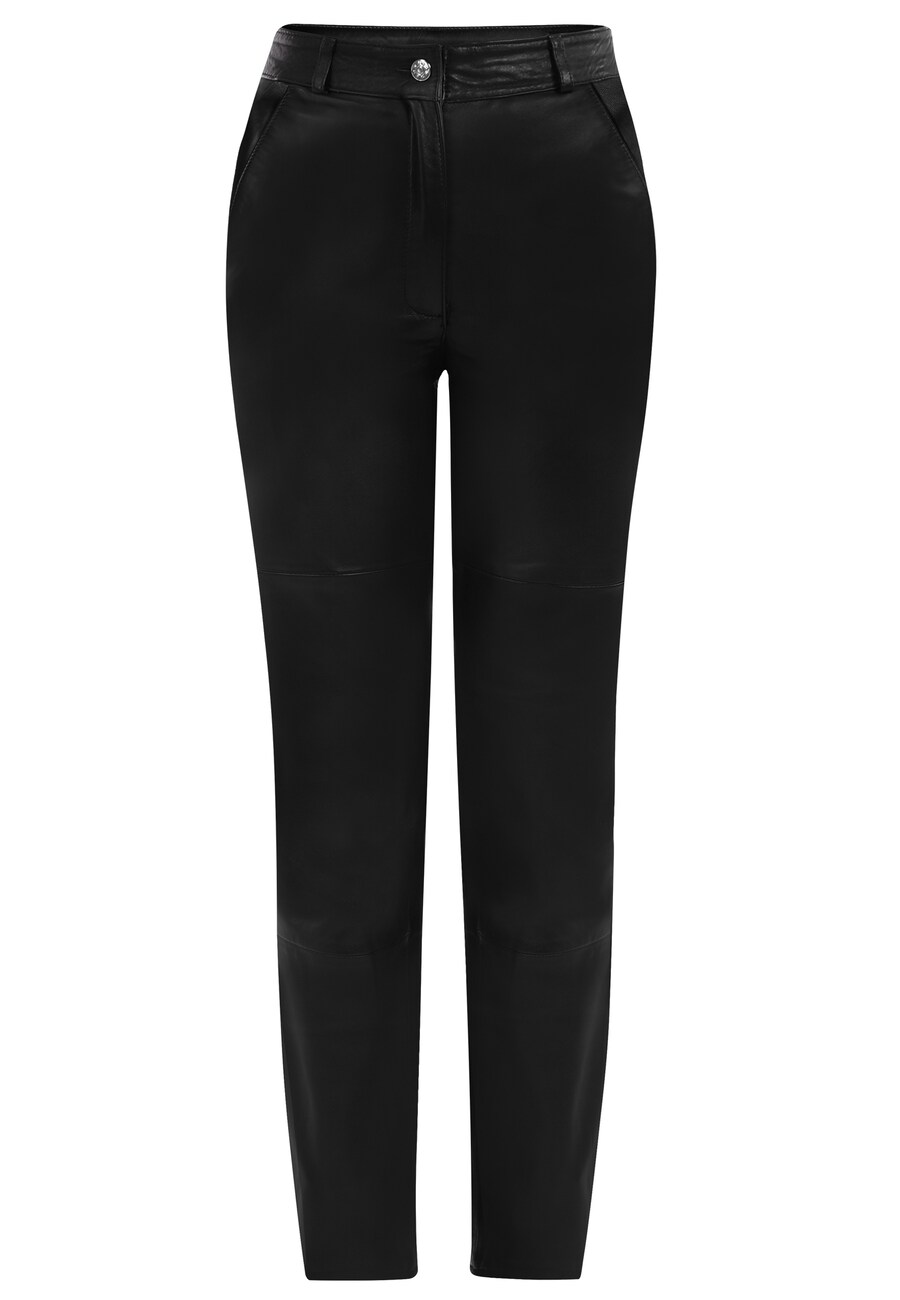 

Кожаные штаны Felix Hardy Regular Pants, черный