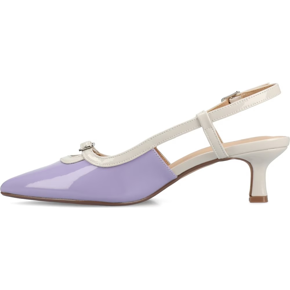 Туфли на ремешке Padma Journee, patent/lilac — фото 4