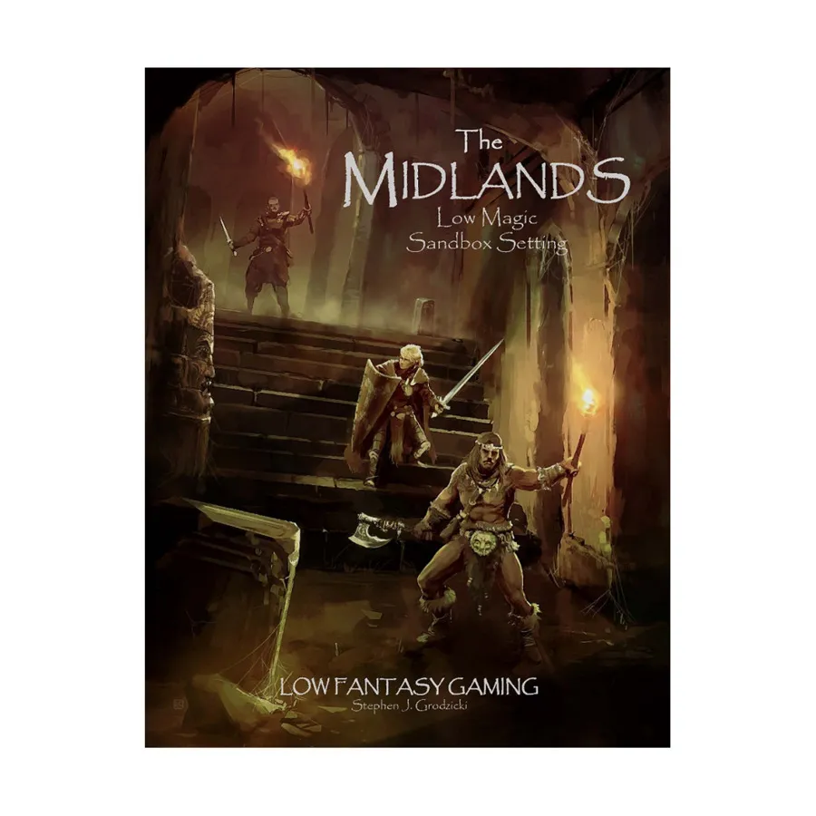 

Midlands - Low Magic Sandbox Setting, Low Fantasy Gaming, твердый переплет