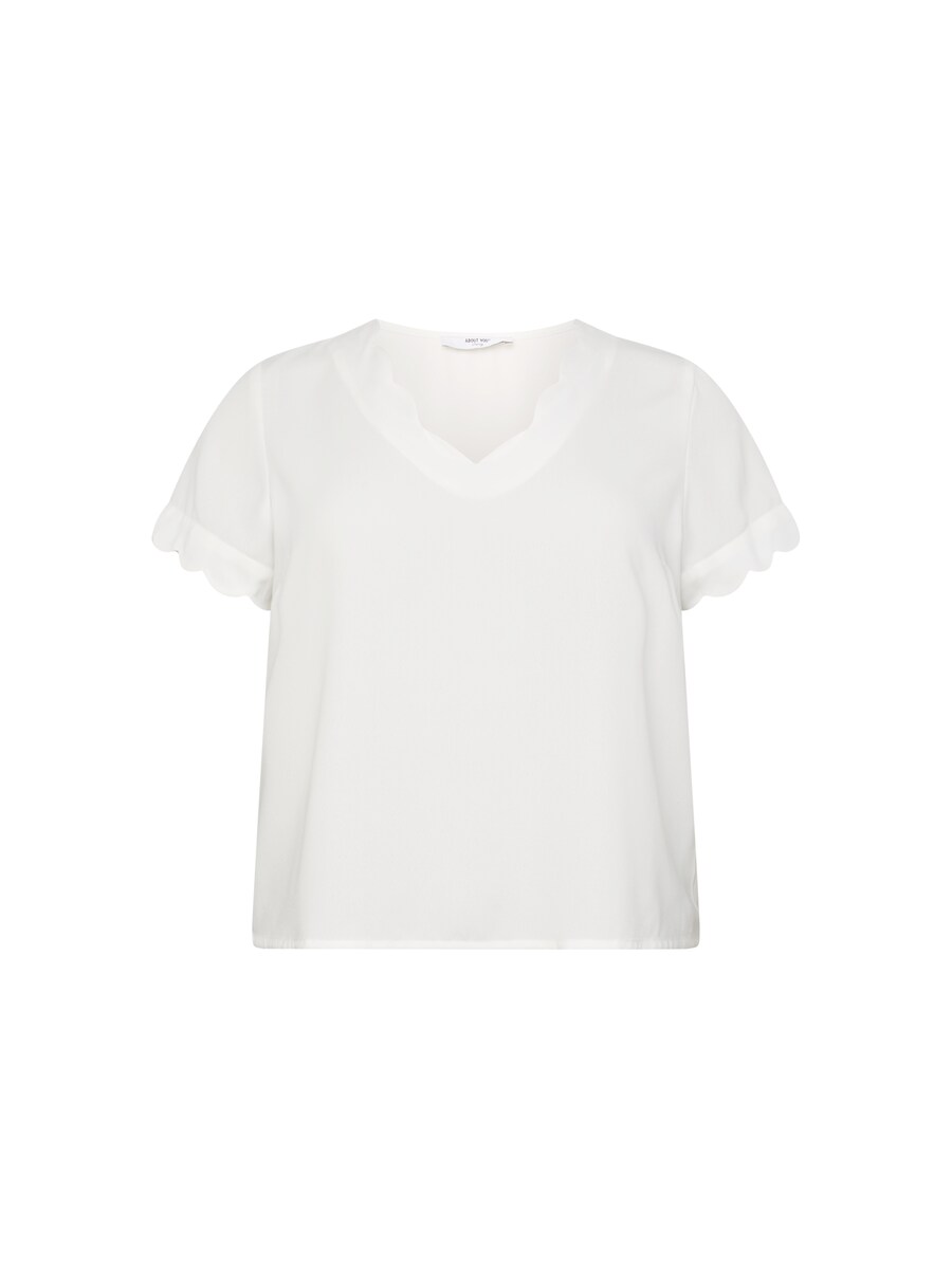 

Футболка ABOUT YOU Curvy Shirt Fotini, белый