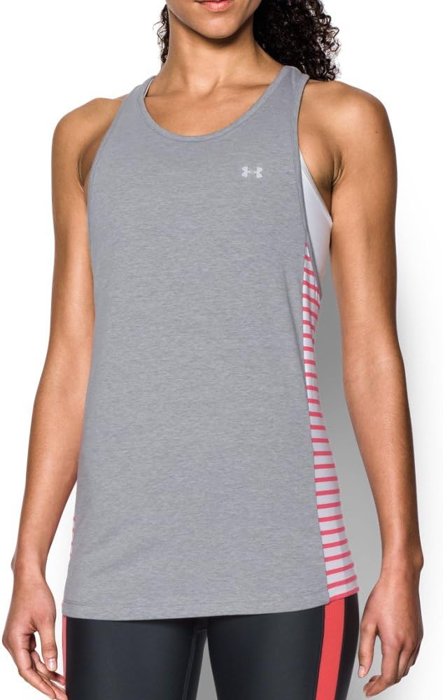 

Under Armour Женская Футболка Rest Day, True Gray Heather/ Pomegranate/ White, Белый, Under Armour Женская Футболка Rest Day, True Gray Heather/ Pomegranate/ White