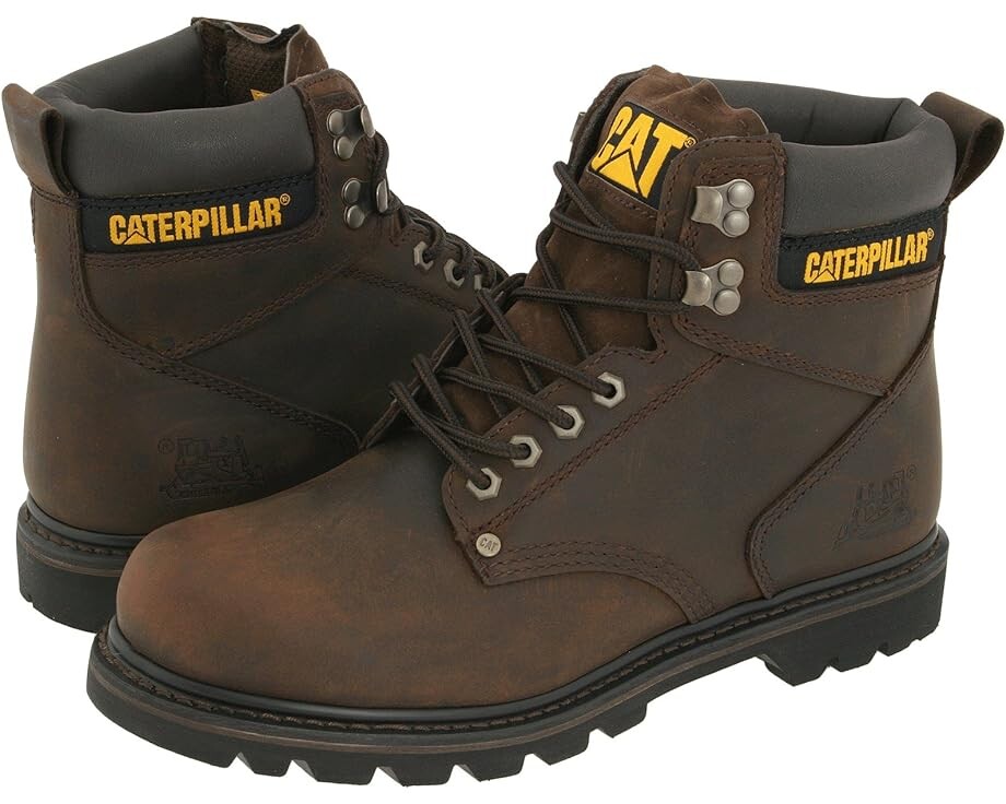 

Ботинки Caterpillar 2nd Shift, цвет Dark Brown Leather