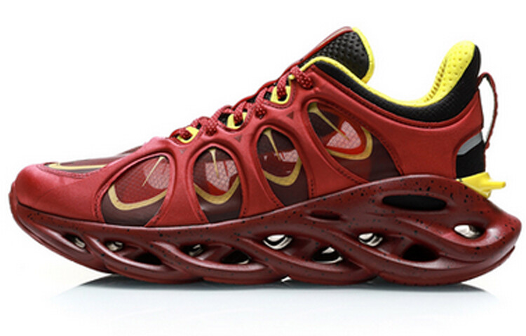 

Кроссовки Arc ACE Men's NYFW Cushion Running Shoes - Красный/Желтый/Черный Lining