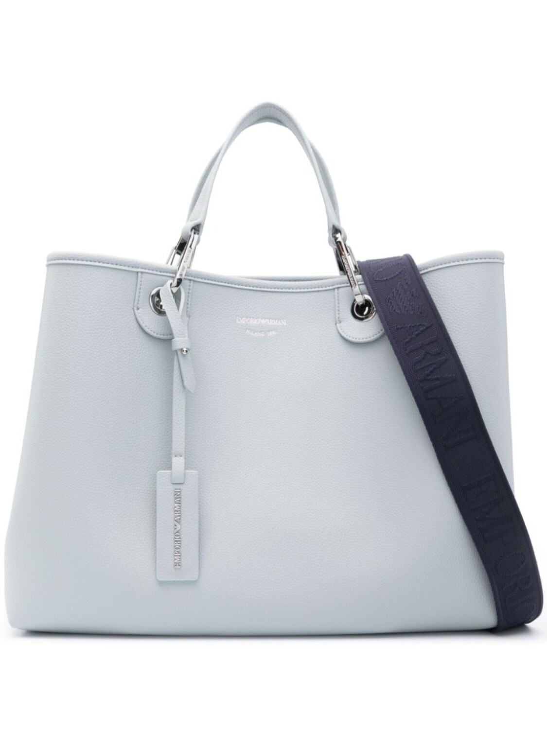 

Emporio Armani сумка-тоут MyEa среднего размера, синий