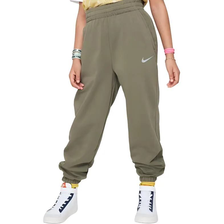 Nike Детские вязаные спортивные штаны medium olive green