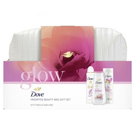 

Подарочный набор по уходу за телом с косметичкой Glow Dove