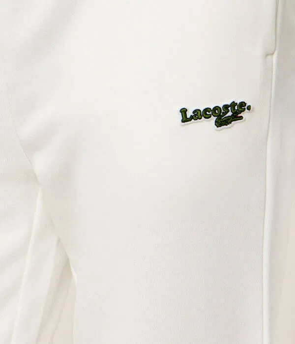 Штаны спортивные женские Lacoste Regular Fit, белый — фото 4