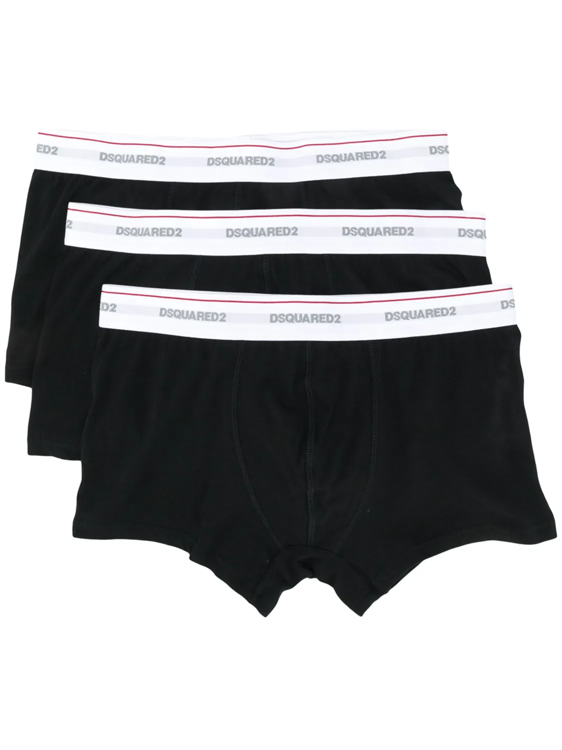 DSQUARED2 Трусы-боксеры, набор из 3, Черный