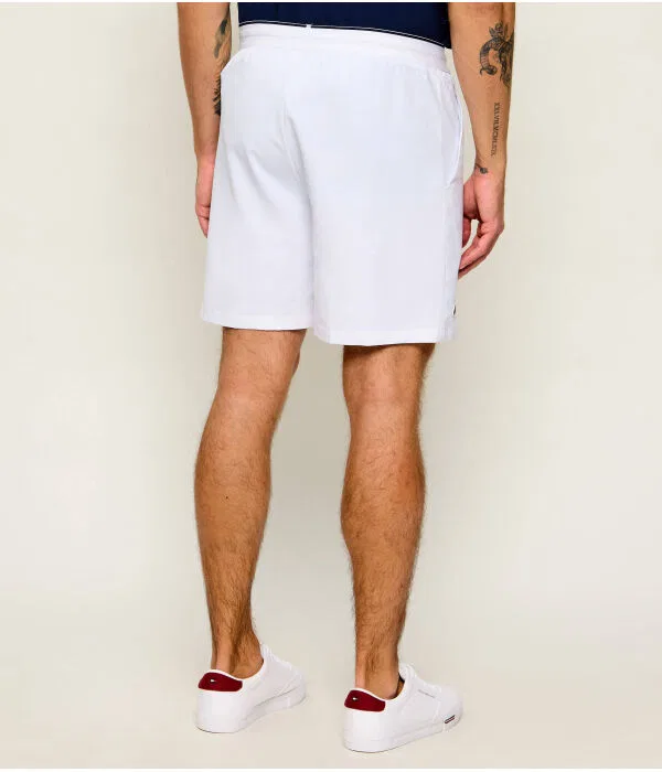 Мужские шорты спортивные Regular Fit Lacoste, белый — фото 3
