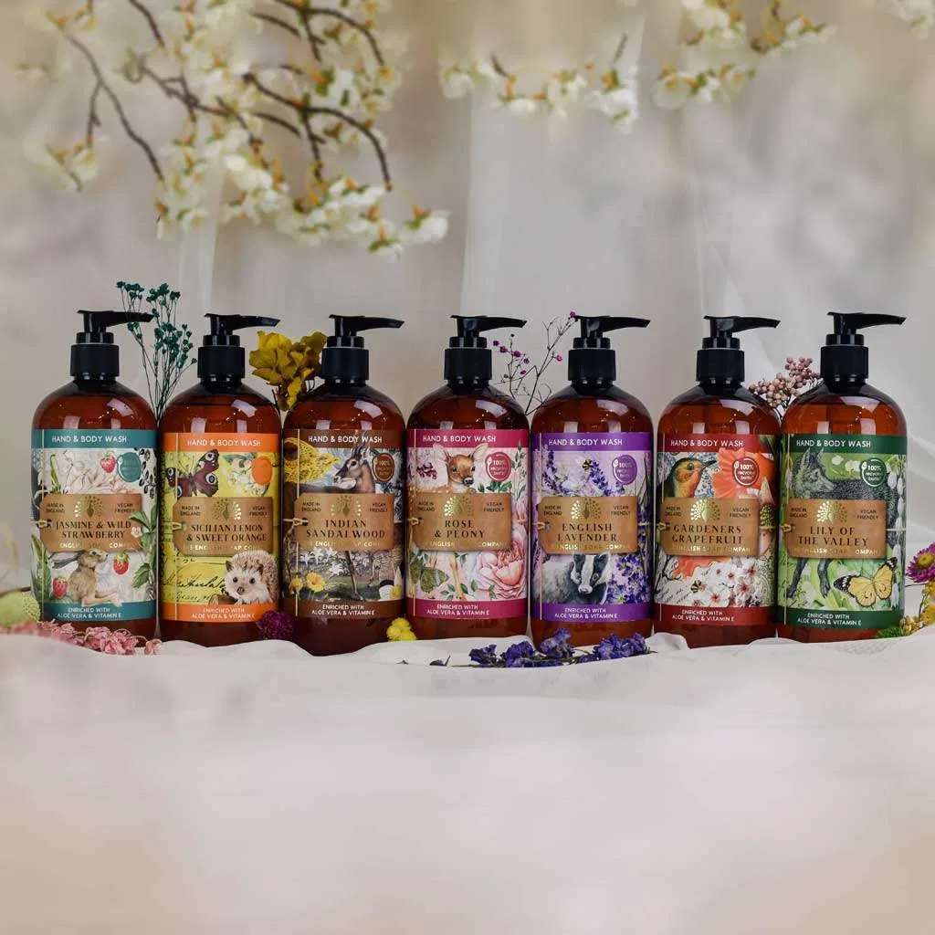 Гель для душа Orange, The English Soap Company, Hand & Body Wash, 500 мл — фото 3