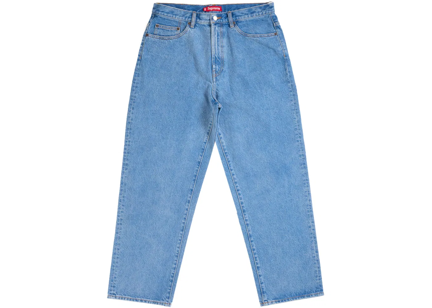 Мужские джинсы свободного кроя Zoo York Supreme, Blue Denim — фото 2