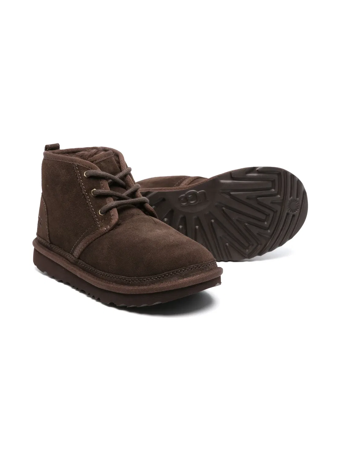 Ботинки Neumel II на щиколотке Ugg Kids, коричневый — фото 2
