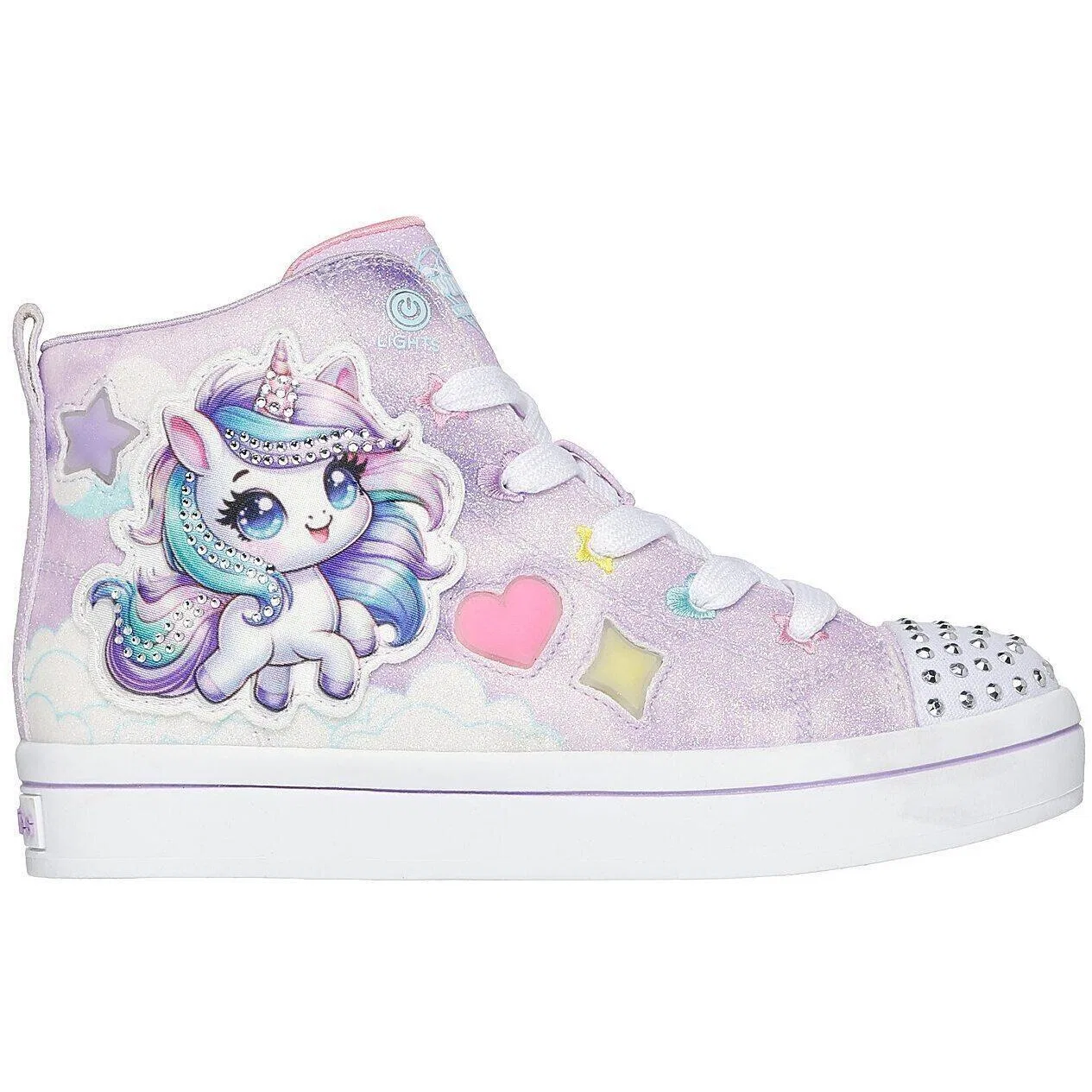 Детские кроссовки Skechers S Lights-twi-lites 2.0-unico, Violett — фото 3