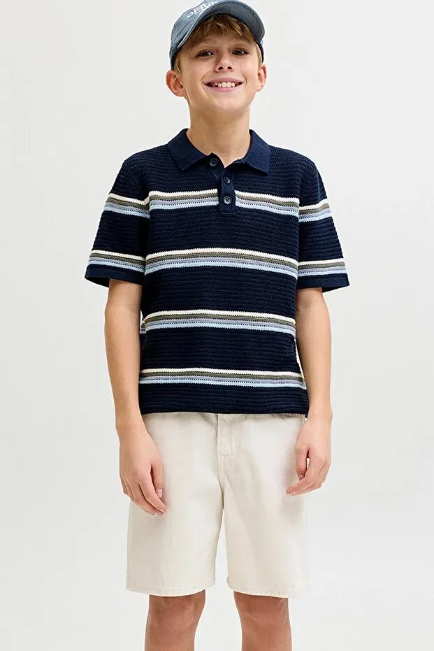 Детские шорты для девочек хлопковые Jack & Jones, Cream