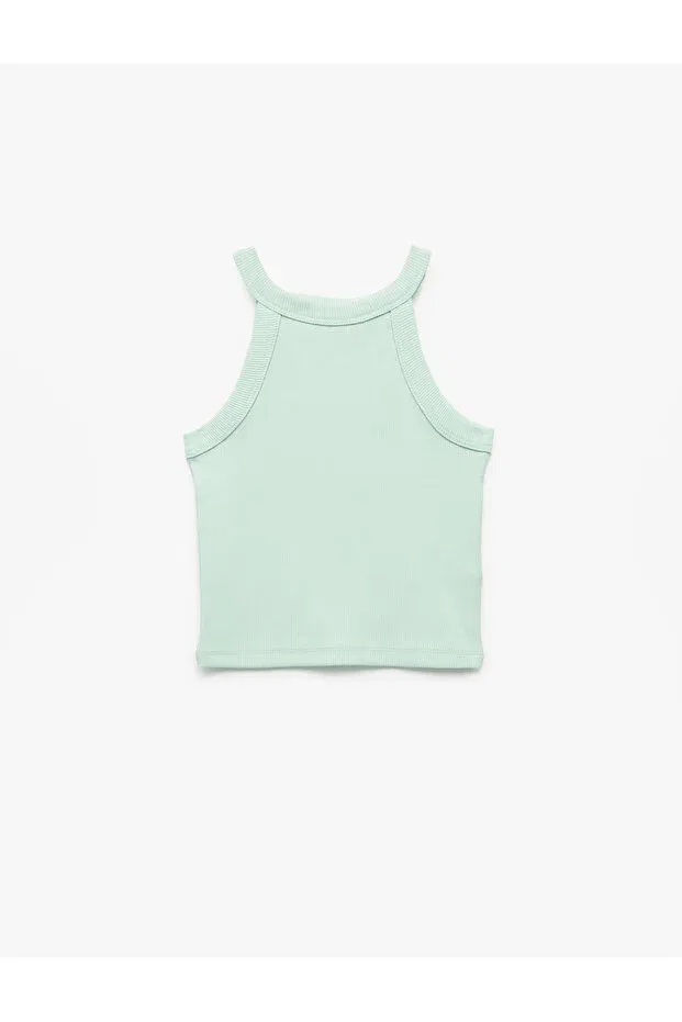 Детский топ для девочек без рукавов Koton, Green