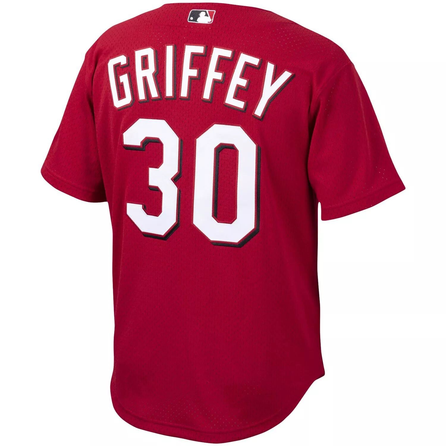 Молодежная майка Кена Гриффи-младшего «Митчелл и Несс» Red Cincinnati Reds Cooperstown Collection Unbranded — фото 2