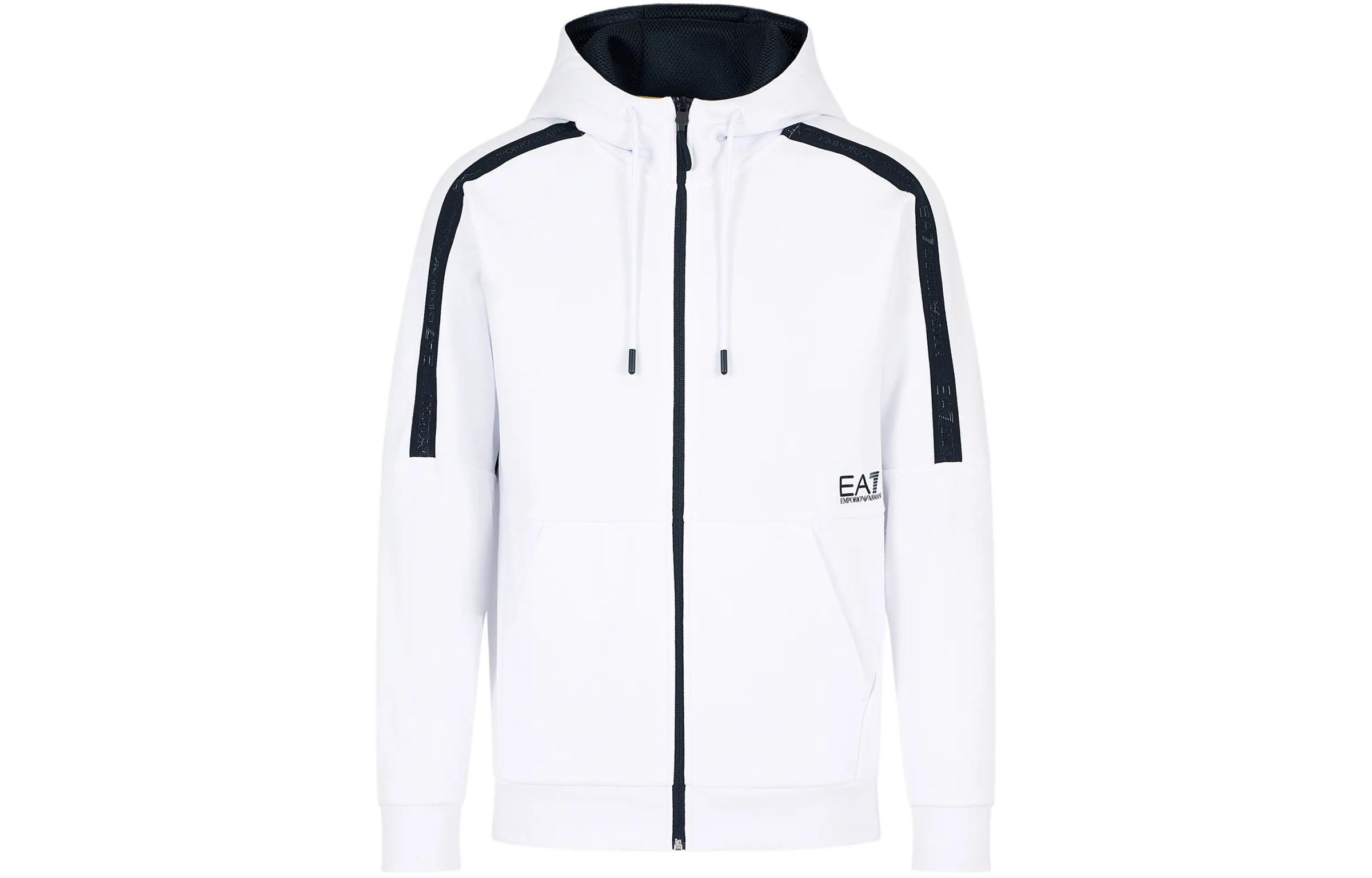 EA7 SS24 Свитер Мужской Белый EMPORIO ARMANI — фото 2