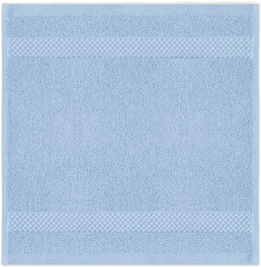 Мочалка из 100% египетского хлопка, 6 шт, 30x30 см, Himmelblau Generisch — фото 2