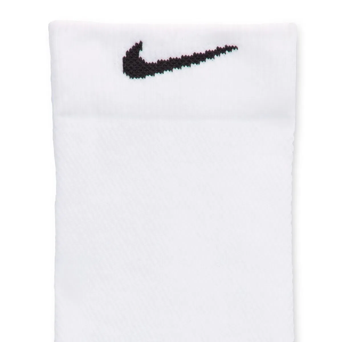 Мужские беговые носки средней высоты Nike, White/Volt/Black — фото 3