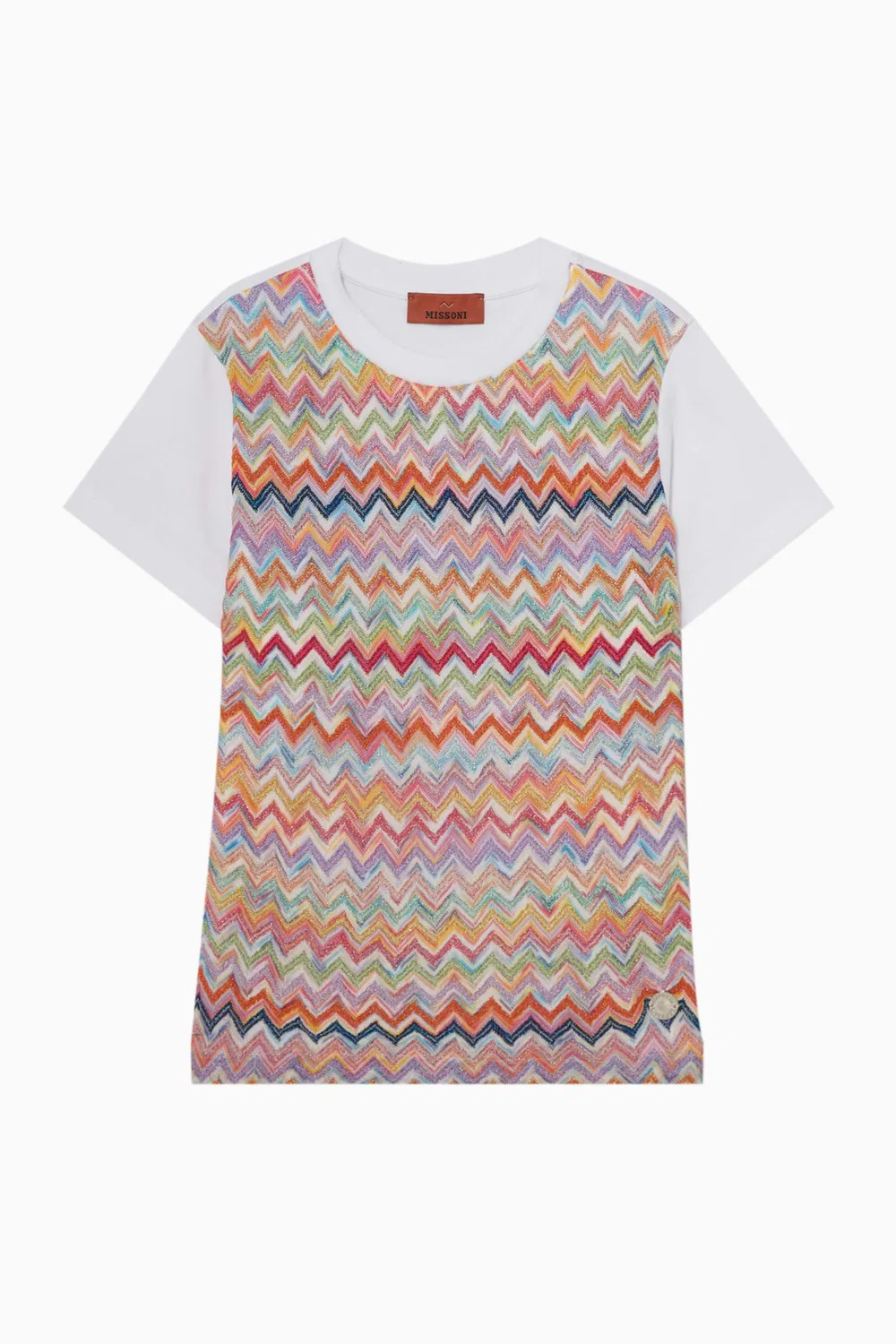 Футболка с узором шеврон Missoni