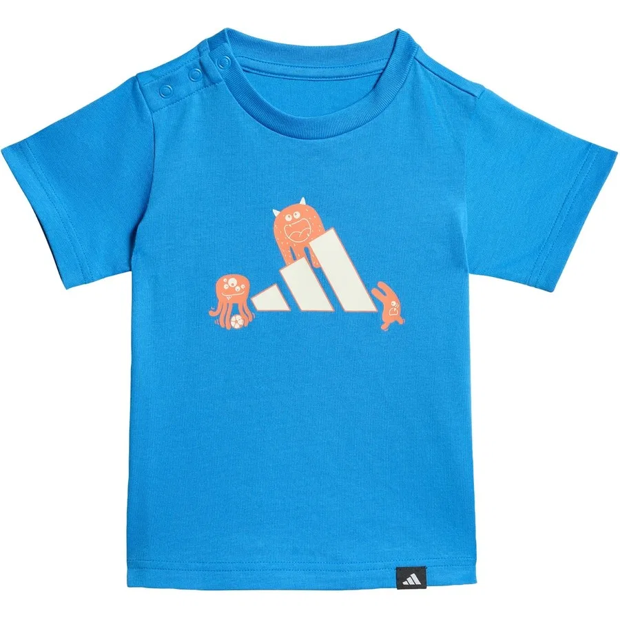 Футболка с принтом Tiro_Nster Graphic adidas, Розовый