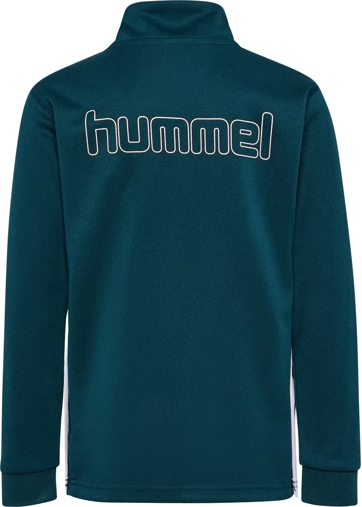Тренировочная куртка с принтом Chevron Zip Jacket Hummel, синий — фото 2