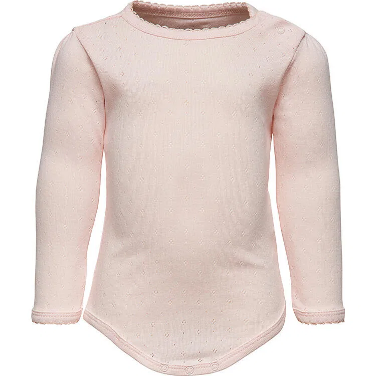 Детский хлопковый боди Hummel Ella, Rosa