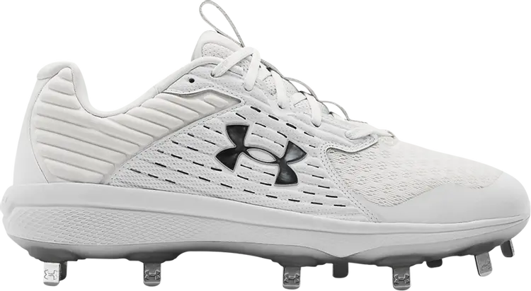 

Бутсы Under Armour Yard MT White Metallic Silver, белый