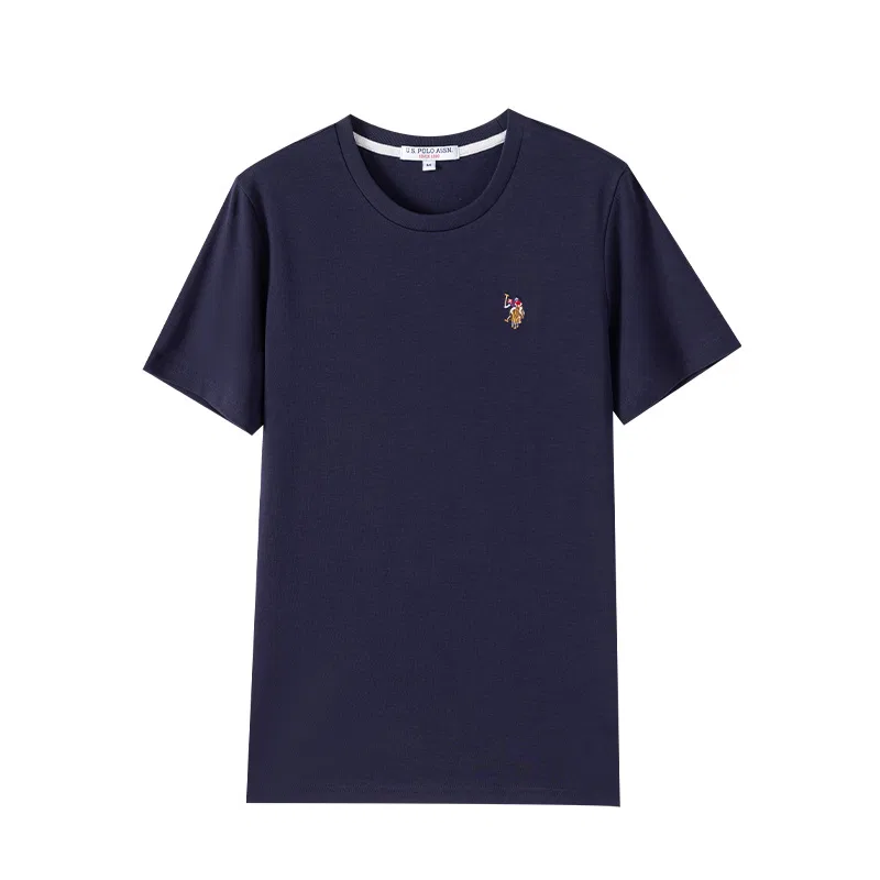Футболка с круглым вырезом, унисекс, U.S. POLO ASSN., Black — фото 4