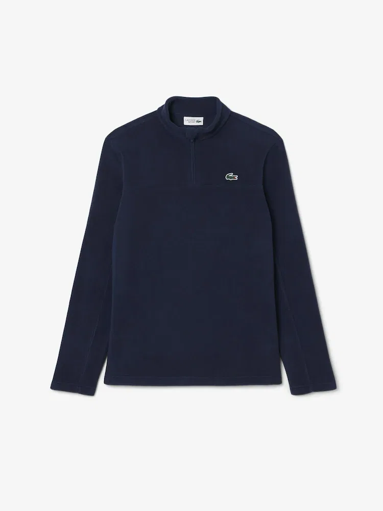 Свитшот на молнии, флисовый, модель SH4809-55N LACOSTE — фото 4