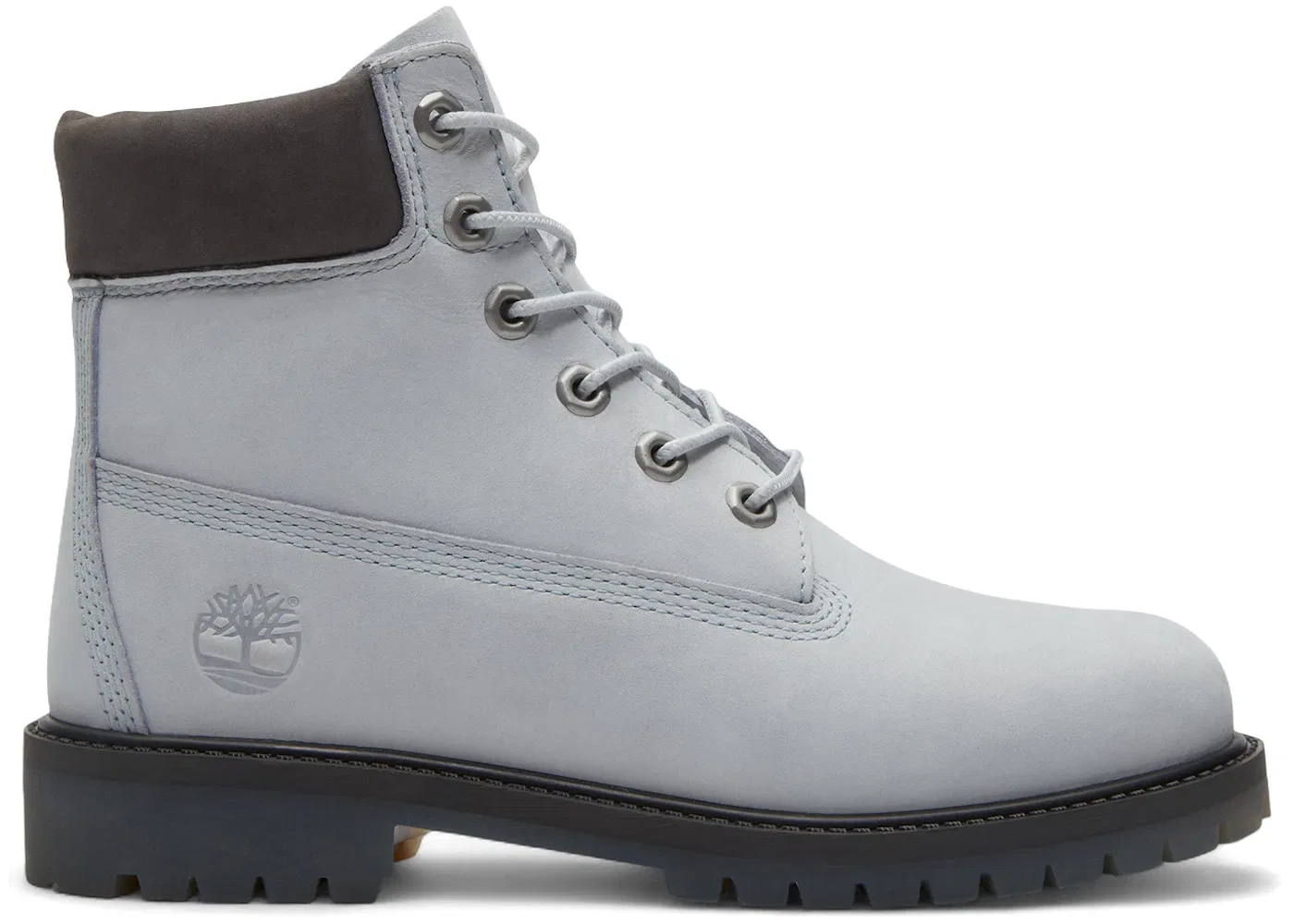 Детские ботинки водонепроницаемые Timberland 6" Premium Waterproof Boot, Glacier Grey