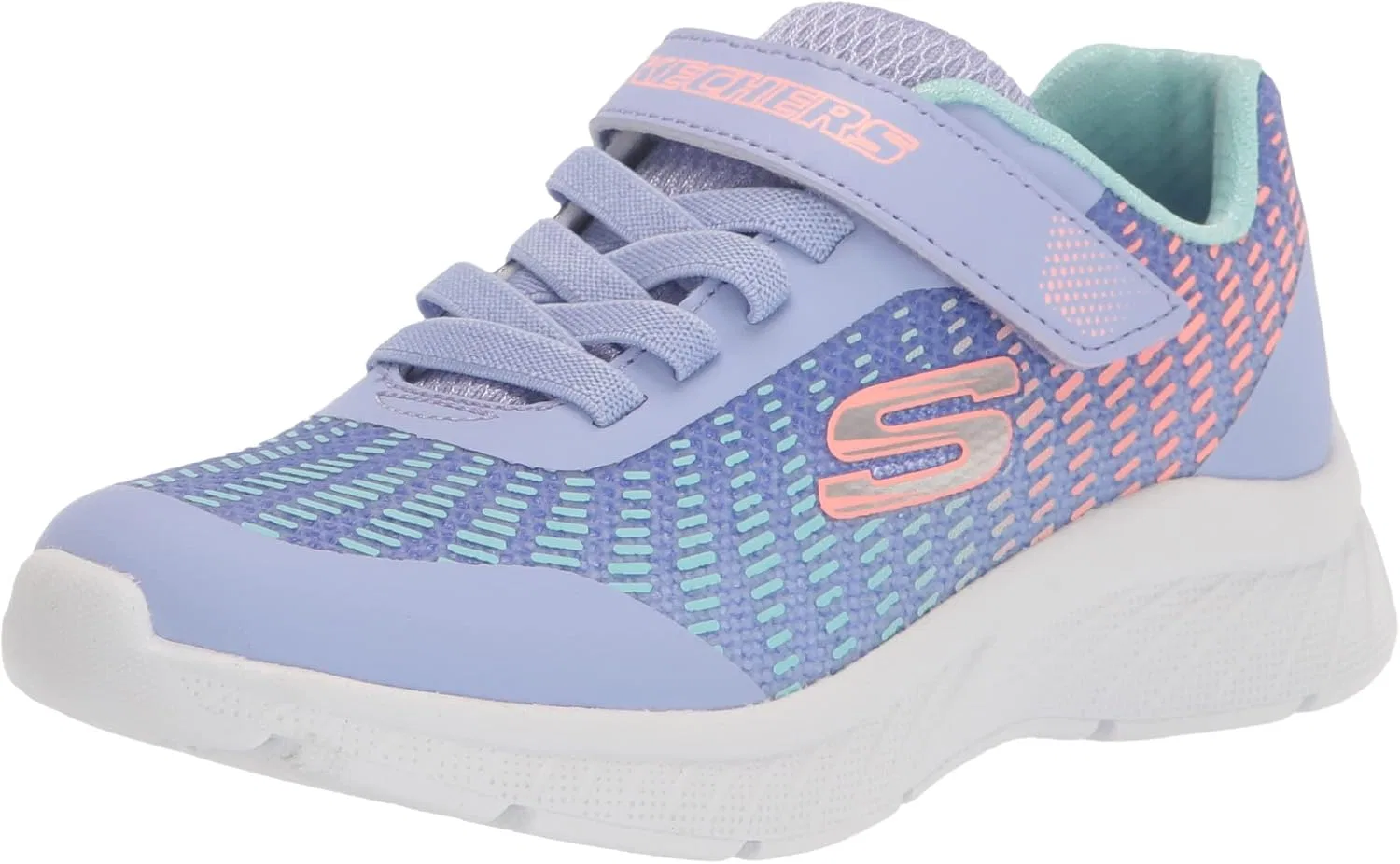 Детские кроссовки для девочек Microspec Plus Skechers, Lavender/Multi