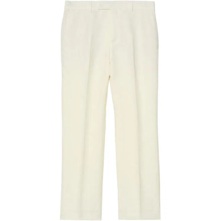 Мужские брюки классические белые ZARA, Raw White
