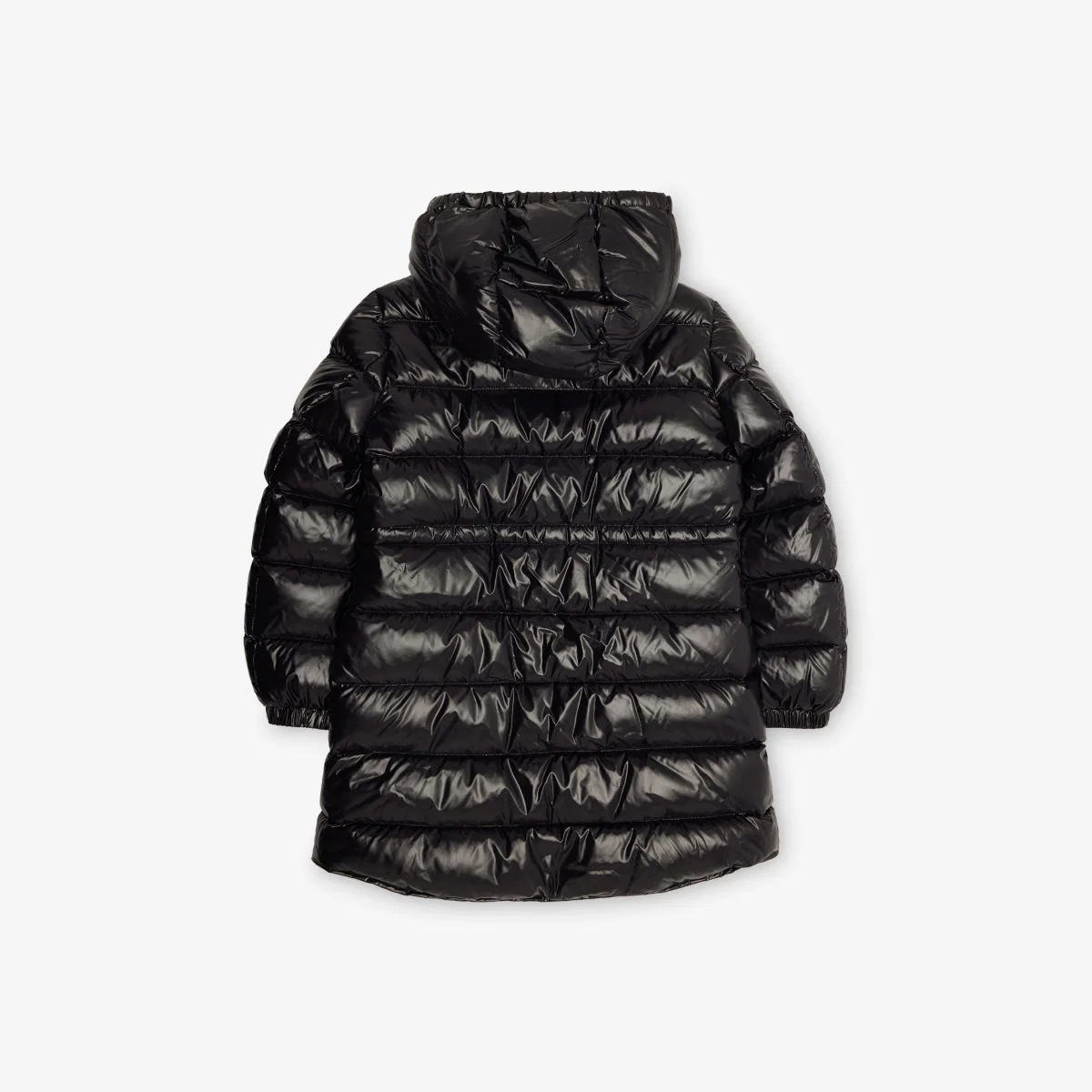 Длинная стеганая пуховая парка Dacca, возраст 6-14 лет Moncler, черный — фото 3