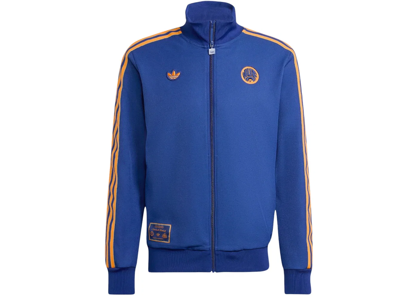 Мужская куртка-бомбер с длинным рукавом Top Adidas, Victory Blue