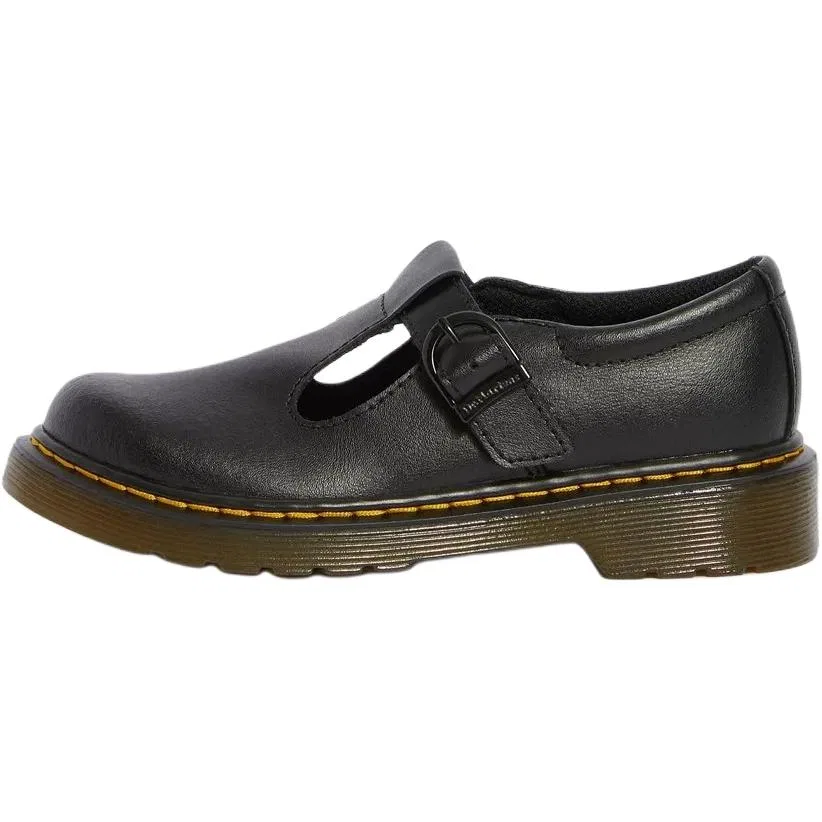 Детские кожаные туфли Dr.Martens, Black/Coffee