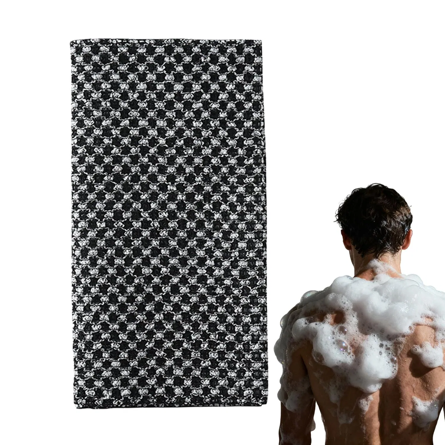 Мочалка для тела длинная Fyrdyn, 107 x 25 см, Net