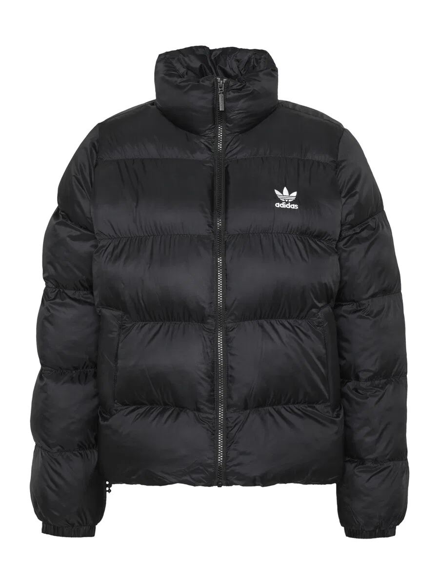 Зимняя куртка ADIDAS ORIGINALS 'Adicolor' черного цвета