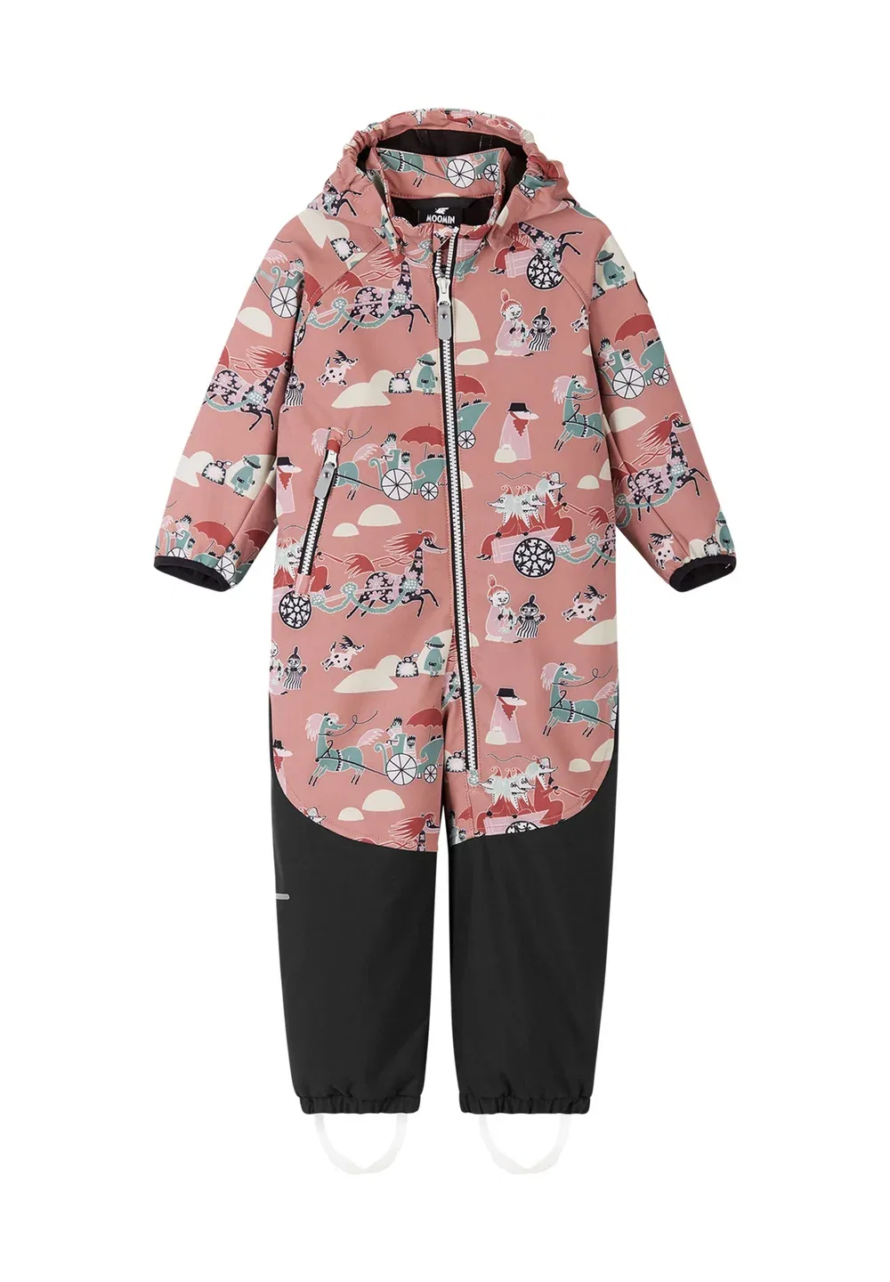 Комбинезон Softshell, муми-мьоса - дождевик Reima, Rose Blush