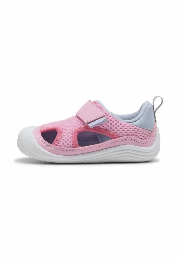 Сандалии с синтетическим верхом Kitten summer v inf unisex - walking sandals Puma, Pink Shimmer, Snow Mountain Blue, Magic Rose, синий/розовый