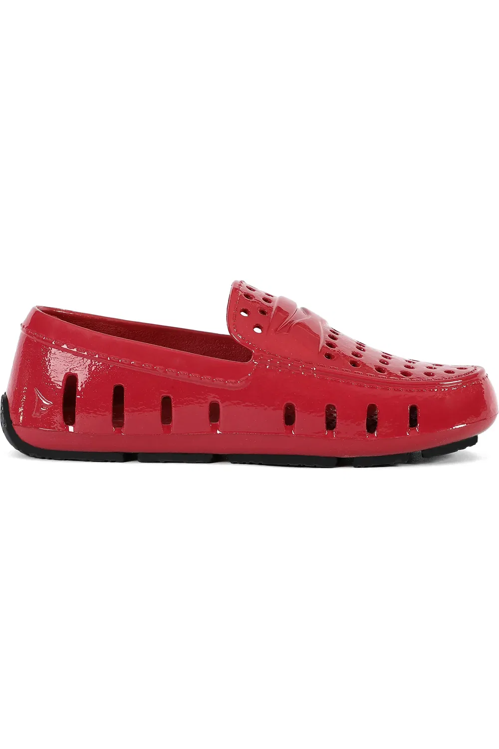 Детские водонепроницаемые туфли Prodigy FLOAFERS, Red Patent/Black — фото 2