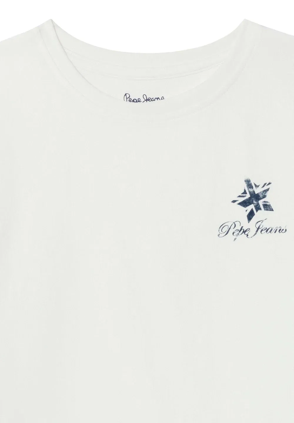 Простая футболка Polly - базовая футболка Pepe Jeans, Mousse White — фото 3