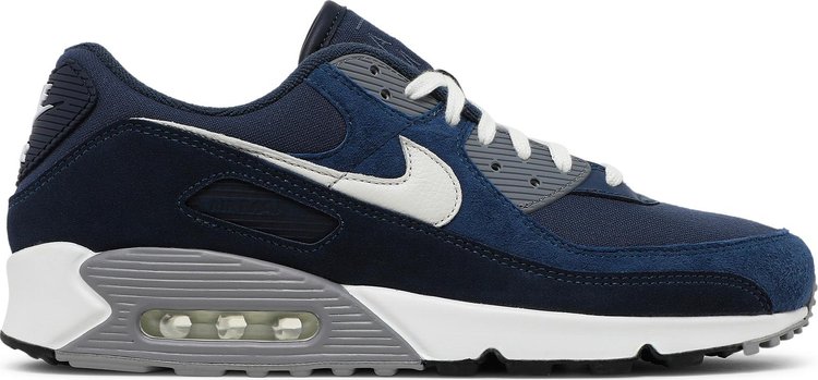 Кроссовки Nike Air Max 90 Premium 'Obsidian', синий - фото