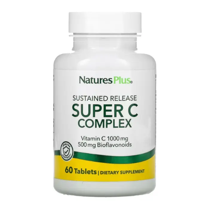 

Комплекс с витамином C NaturesPlus 1000 мг, 60 таблеток
